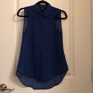 Tank top button up